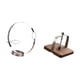 thumbnail image 5 of Elegante organizador de metal y servilletas para cocina, oficina, mesa de comedor, hogar, exhibición de almacenamiento de pañuelos con base, 5 of 8