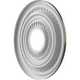 thumbnail image 4 of Ekena Millwork 13"OD x 3 1/2"ID x 3/4"P Cole Thermoformed PVC Ceiling Medallion (Fits Canopies up to 4 1/4"), Metallic Dark Bronze, 4 of 5