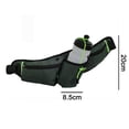 thumbnail image 2 of Hukapapa-riñonera deportiva para hombre y mujer, equipo para correr al aire libre, impermeable, botella de agua para teléfono, elástica, a la moda, gris oscuro, 2 of 5