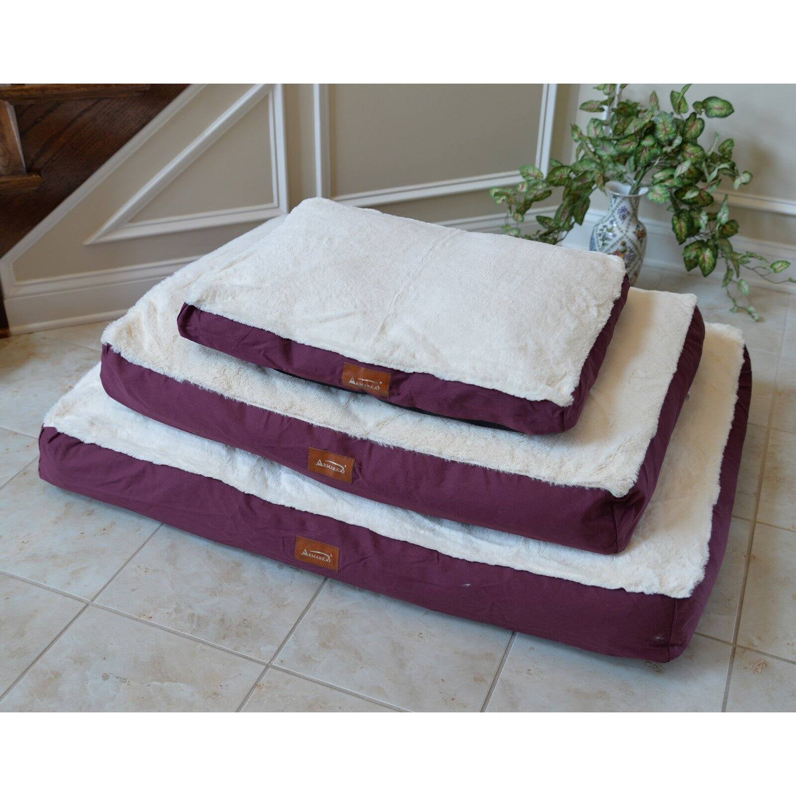 Armarkat Pet Bed Mat 49-Inch by 35-Inch by 8-Inch M02HJH/MB-Extra Large, Ivory