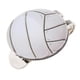 thumbnail image 2 of Marcador de pelotas de golf, herramienta para marcar pelotas de golf, abrazadera para gorra de golf, marca la posición, regalo para hombres Voleibol Blanco, 2 of 9