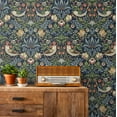thumbnail image 5 of NextWall Aves Garden Peel and Stick Wallpaper (Midnight Blue), 5 of 15