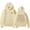 Beige, variant on What A Friend We Have In Jesus Hoodies for Women Fall Winter Long Sleeve Christian Hooded Sweatshirt with Pockets
