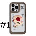 thumbnail image 1 of FOR IPHONE 6 6S 7 8 14 PLUS X XS XR 11 12 13 MINI MAX PRO Rose hard case, 1 of 3