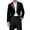 Black%GC100, variant on Mens Blazer Casual Suit Jacket for Men Solid Color One Button Modern Slim Fit Dress Jacket for Performance,Prom,Wedding