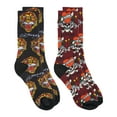 thumbnail image 5 of Ed Hardy Mens Tiger 10-13 Skull 360 Print Full Cushion Crew Sock 2-Pack, 5 of 5