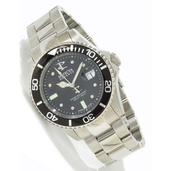 Invicta Men's 6865 Swiss Reserve 500 Meter WR Stainless Steel Automatic Dive Watch
