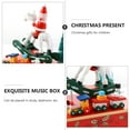 thumbnail image 2 of EeaseCA Christmas Music Box Holiday Decoration Adorable Durable Music Box Decor, 2 of 8