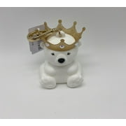 Bath and Body Works Christmas Royal Polar Bear Pocket * Bac Holder New