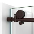 thumbnail image 3 of DreamLine SD61720760VDX06 Enigma-X 68-72" W x 76" H Clear Sliding Shower Door in Oil Rubbed Bronze, 3 of 10