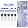 thumbnail image 4 of 50 Pack Disposable Oropharyngeal Sample Swabs Flocked Nasopharyngeal Specimen Swabs Specimen Collec, 4 of 4