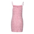 thumbnail image 1 of Mini vestido liso con cremallera sin mangas y cuello cuadrado a la moda para mujer, vestido de fiesta, vestido Formal Fridja  hj5633, 1 of 6