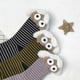 thumbnail image 5 of Guardurnaity Juego de calcetines divertidos, calcetines extravagantes, diseño de mano en mano, tela, regalos adecuados para mujeres, novias, Accesorios de calzado franja naranja talla única, 5 of 6