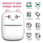 GJX Mini Printer, Portable Mini Photo Printer