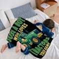 thumbnail image 6 of Yibo Tractor Blanket Just A Girl Who Loves Tractors Gift for Boy Girl Kid Tractor Lover Soft Cozy Plush Lightweight Fleece Flannel Throw for Couch Travel Yibo for Small Pet/Stroller, 6 of 8