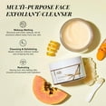 thumbnail image 2 of ANAiRUi Turmeric Makeup Remover Balm, Turmeric Cleansing Balm, Face Exfoliator for Melting Makeup, Cleansing Pores & Blackheads, Hydrating, Smooth Skin, 3.5OZ, 2 of 9