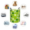 thumbnail image 4 of Balery St Patrick's Day7 Cesta de ropa redonda con asas, impermeable, independiente, para ropa, juguetes, dormitorio y familia-Medium, 4 of 6