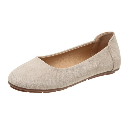 

Larisalt Slip On Shoes Women Women s Canvas Sneaker Slip-ons Loafers Shoes for Womens Fashion Casual Canvas Round Toe Soft Comfortable Walking Flats Beige