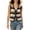 #0039-Beige, variant on Womens Tops V Neck Sleeveless Cropped Knit Vest Striped Hollow Out Tie Front Plain Sleeveless Tops for Women Cropped Relaxed Fit Boho Daily Wear Breathable Boho Tops for Women