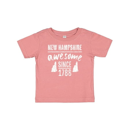 

Inktastic New Hampshire Awesome Since 1788 Gift Baby Boy or Baby Girl T-Shirt