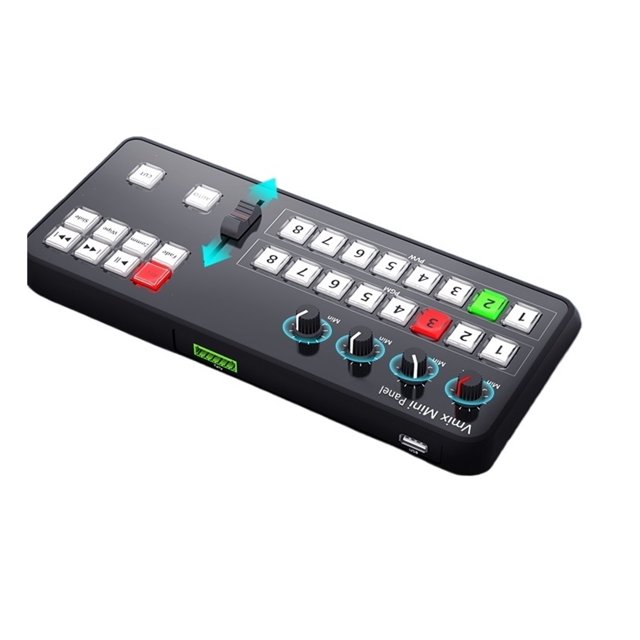 Panneau de Contrôle Video Vmix Mini Switcher MIDI2.0 pour Enregistrement Vidéo
