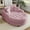 Pink, variant on 55" Modern Chaise Lounge Sofa Bed Upholstered Sofa Couch with Tufted Seat and Detachable Pillows for Living Room, Pink