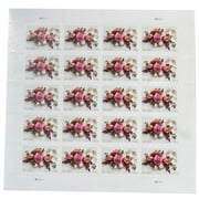 Garden Corsage 1 Sheet of 20 USPS First Class 2 ounce Forever Postage Stamps Flower Wedding Celebration (20 Stamps)