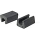 thumbnail image 3 of Deslizadores de plástico en forma de U para patas de silla, paquete de 20, 10 mm de diámetro, color negro, protegen los pisos de los arañazos de los muebles, 3 of 8