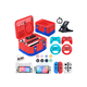 thumbnail image 1 of Kit Accesorios Nintendo Switch Oled 38 En 1 color rojo, 1 of 4