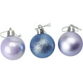 thumbnail image 4 of Mini Christmas Tree Ornament Set, Hanging Decorations (Blue, Lavender, 1.5 In, 48 Pack), 4 of 5