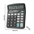 thumbnail image 2 of sruoe Desktop Calculator, 12 Digit, Scientific Calculators, Mechanical Switch Calculator, Large Display and Keys Button Basic Calculators, Portable Financial Calculator for S-Chool, Office, 2 of 6