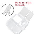 thumbnail image 4 of kusrkot 3x1 Quart Sharps Container Biohazard Needle Disposal Waste Bin 3 Pcs, 4 of 9