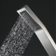 thumbnail image 3 of Cabezal de ducha de mano Ahorro de agua Cabezal de ducha de lluvia de acero inoxidable 304 Cabezal de ducha de mano de una sola función Rectángulo Curvo, 3 of 5