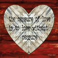 thumbnail image 2 of Jacobs, Cindy 26x26 White Modern Wood Framed Museum Art Print Titled - The Measure of Love, 2 of 4