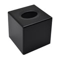 thumbnail image 2 of Yesbay Tissue Box Cover Square Tissue Box Holder ,Oval Opening Decorative Tissue Storage Cube Vanity Countertop Bedroom Dresser Office Paper Dispenser, 2 of 9