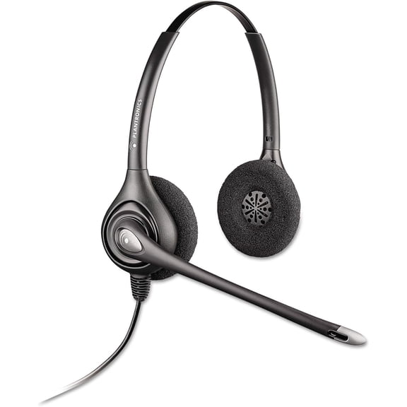 Pre-Owned Plantronics HW261N SupraPlus Headset Noise-canceling Duo, 64339-31