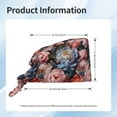 thumbnail image 5 of Gaeub Rose Flowers Print Cleaning Working Cap,Unisex Scrub Cap Nurse Hat,No-Slip Scrub Cap for Men & Women, 5 of 7