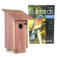 Pennington Red Cedar Bluebird Wild Bird House, 2 Pack 13'' Tail