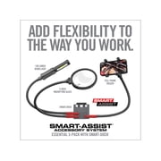 Real Avid AVMVACC Smart MountQuick-Connect, Includes Magnifying Glass, 180 Lumen Work Light, Cell Phone Holder