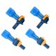 thumbnail image 1 of Piezas de repuesto de boquilla de válvula de mordida de 4 piezas 2 conector de manguera en ángulo recto y 2, 1 of 9