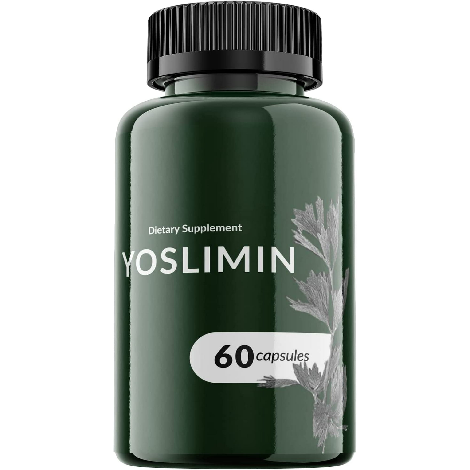 (1 Pack) Yoslimin - Keto Weight Loss Formula - Energy & Focus Boosting Dietary Supplements for Weight Management & Metabolism - Advanced Fat Burn Raspberry Ketones Pills - 60 Capsules