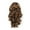 12-LIGHT BROWN, variant on Onedor 12" Synthetic Fiber Natural Textured Curly Ponytail Clip In/On Hair Extension Hairpiece (1B - Off Black)