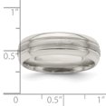 thumbnail image 4 of 925 Sterling Silver 6mm Band Size 13 Ring Wedding Fancy, 4 of 8