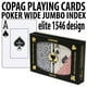 Copag Cartes à Jouer Élite de Poker Rouge/bleu Jumbo Index – image 4 sur 4