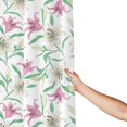 thumbnail image 3 of Sigee Lilies Flowers for Waterproof Fabric Shower Curtain 72" W x 72" H for Bathroom Shower Curtain, 3 of 5