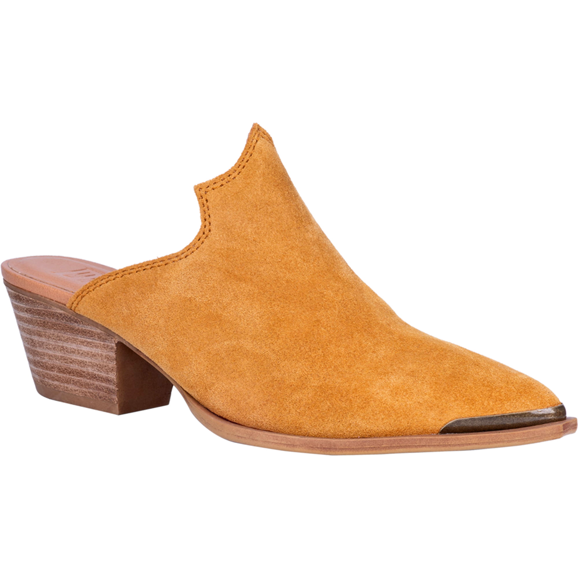Dingo - Dingo Womens Knockout Mule Shoes Leather Mustard 8.5 M ...