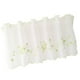 thumbnail image 4 of Niveles de ventana bordados Zulema Cortinas de Cocina Café Verde 45x120cm, 4 of 7