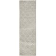 thumbnail image 2 of Rugs.com Lattice Shag Collection Rug – 6 Ft Runner Gray Shag Rug Perfect For Hallways, Entryways, 2 of 9