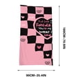 thumbnail image 3 of qelini Beach Towels Quick Dry Sand Free Microfiber Lightweight Absorbent Bath Towels Polyester Fashion Pattern Comfortable and Soft a, 3 of 3