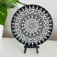 thumbnail image 3 of HEATSHAKING 8 Pcs Tampon à Pointage Mandala Rond Tampons de Peinture pour Projets Artistiques, 3 of 8